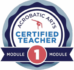 acrobatic arts certified teacher logo